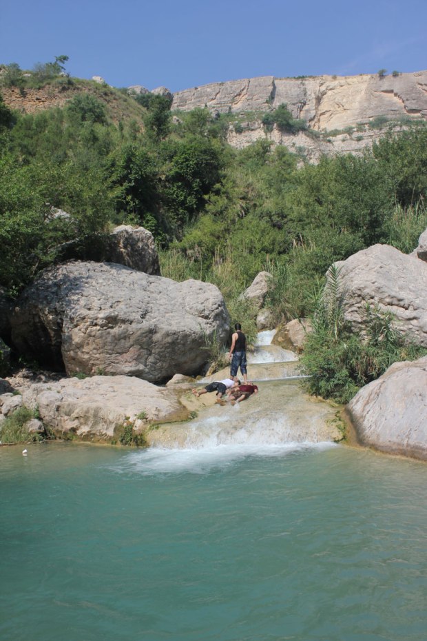 Chashma Kallar Kahar, Punjab, Pakistan, second water pool